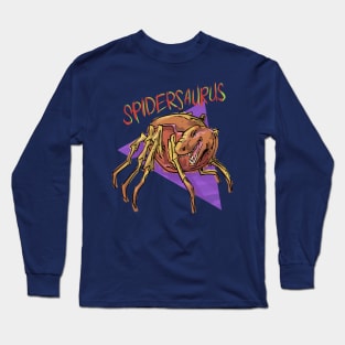 Spidersaurus Spider Dinosaur Tyrannosaurus Rex Spider Lover Long Sleeve T-Shirt